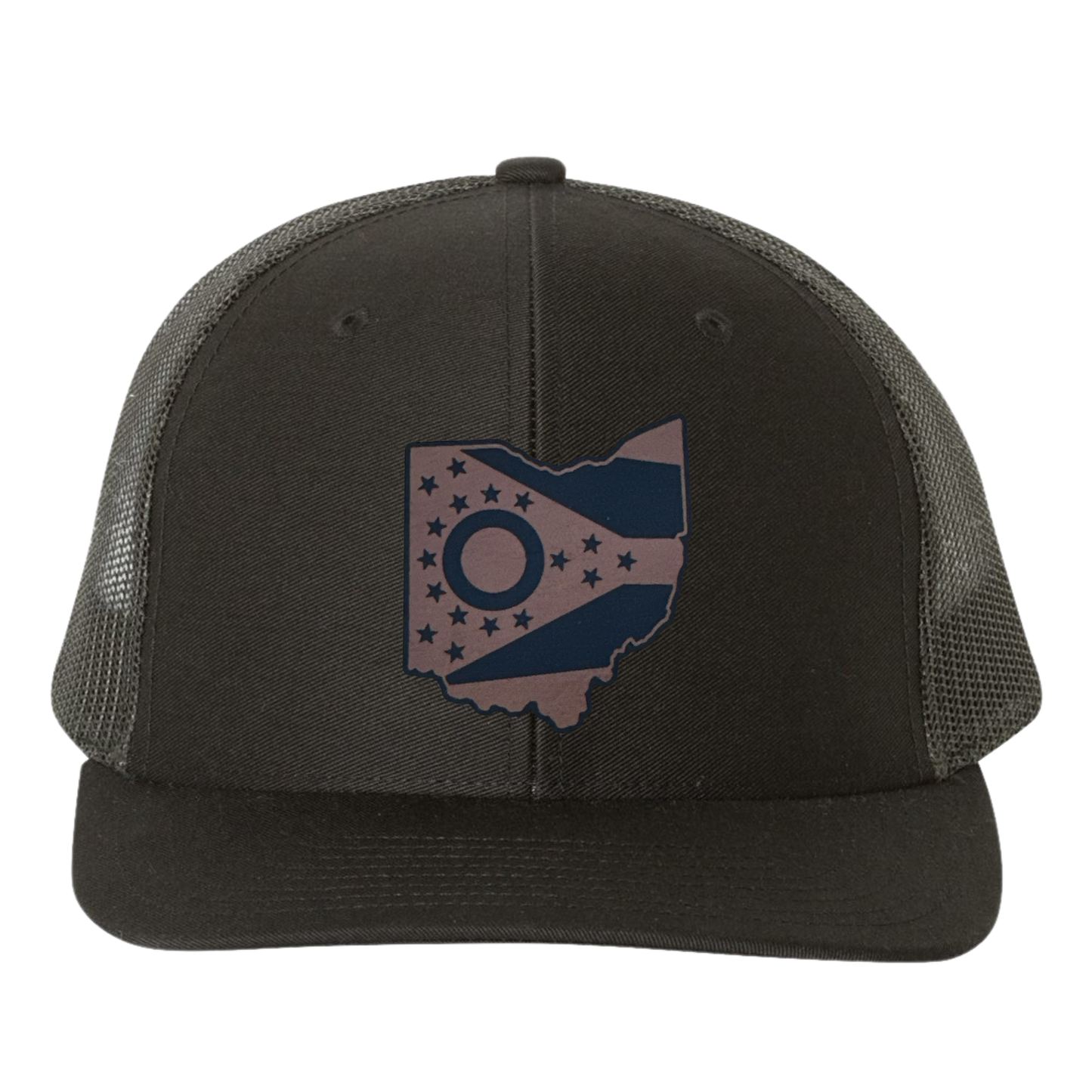 Ohio State Flag Custom Patch Hat