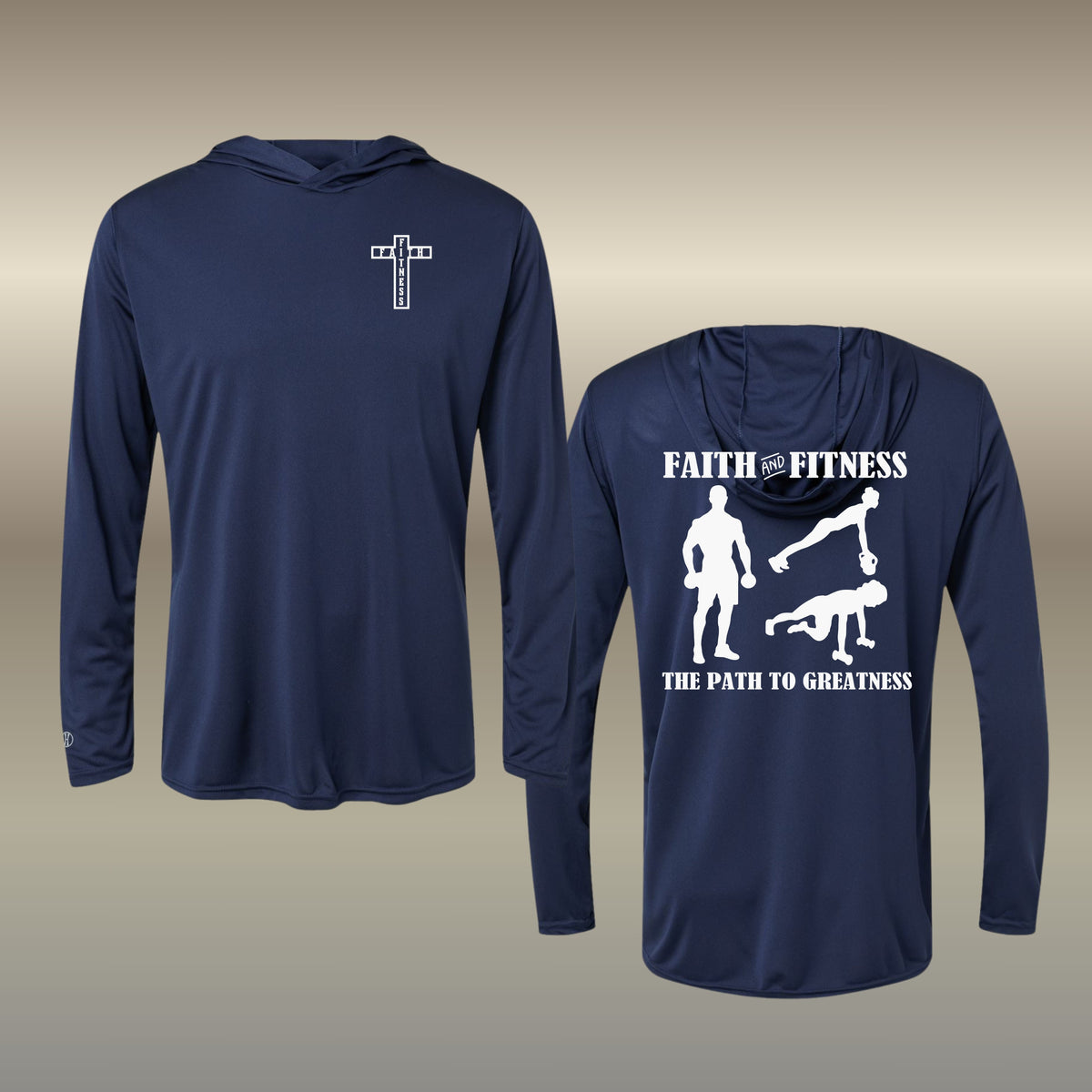 Faith and Fitness - Momentum Performance Hoodie 222830
