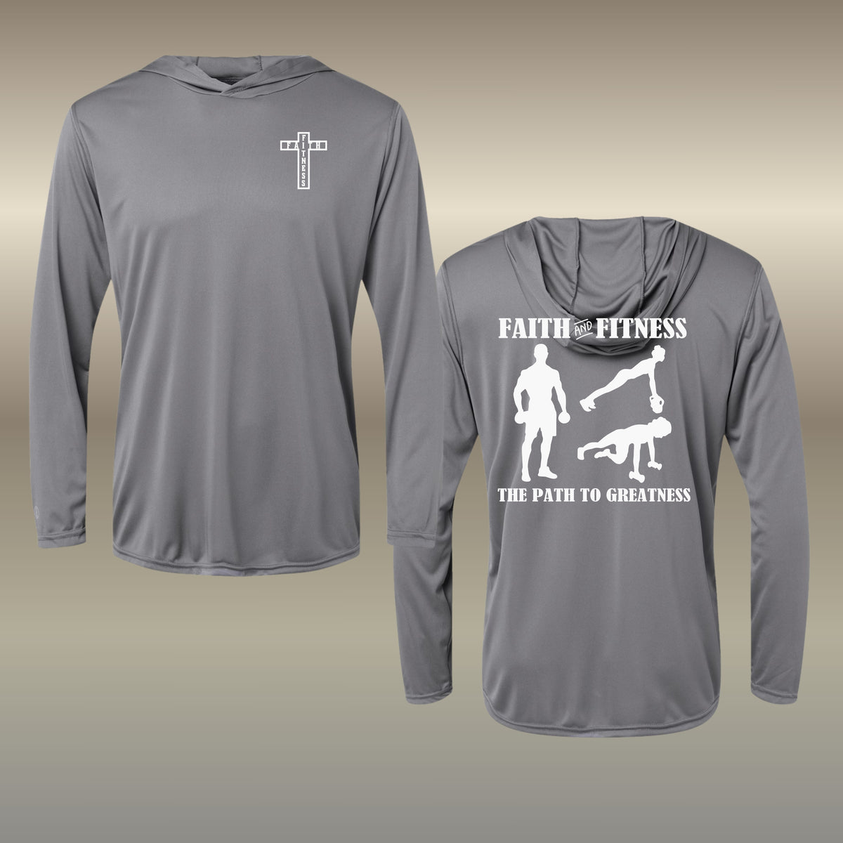 Faith and Fitness - Momentum Performance Hoodie 222830