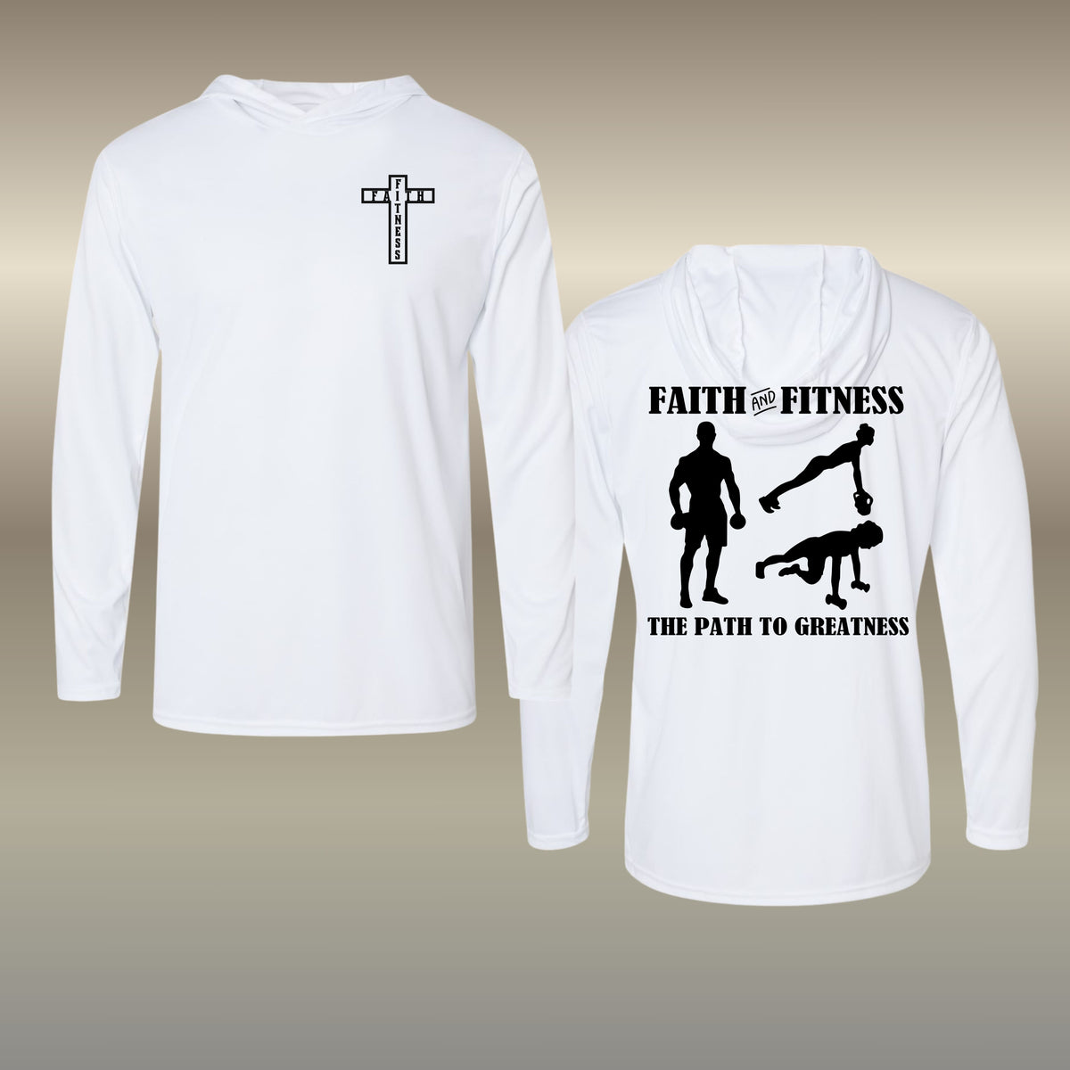 Faith and Fitness - Momentum Performance Hoodie 222830
