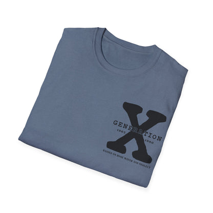 Generation X Softstyle T-Shirt Front and Back Print