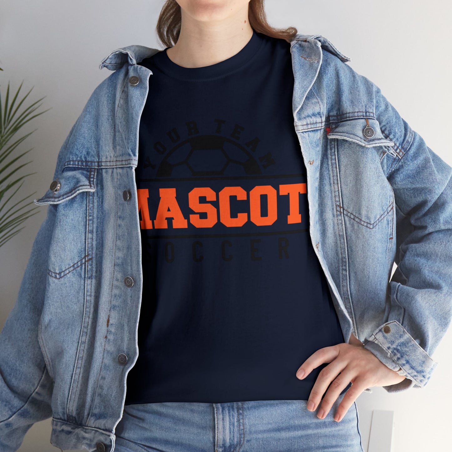 Custom School and Mascot SOCCER T-Shirt