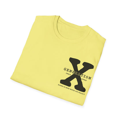 Generation X Softstyle T-Shirt Front and Back Print