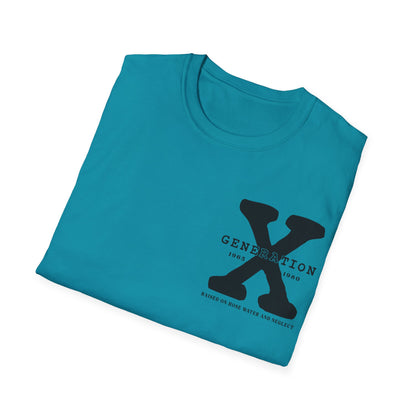 Generation X Softstyle T-Shirt Front and Back Print