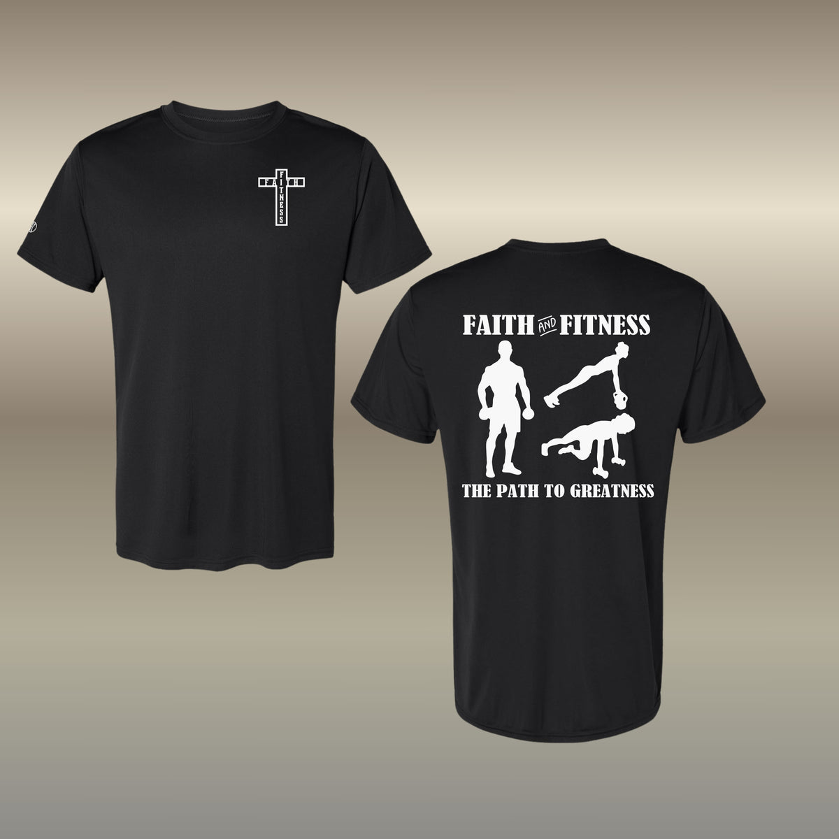 Faith and Fitness Momentum Performance T-Shirt 222818