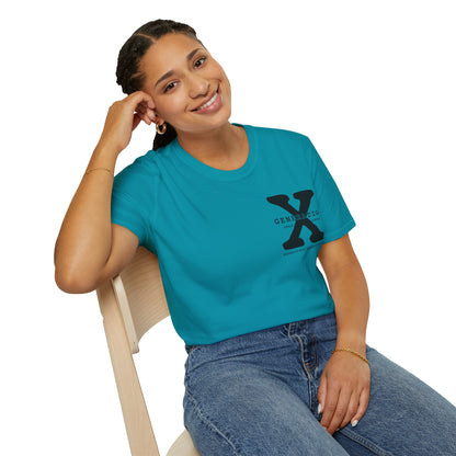Generation X Softstyle T-Shirt Front and Back Print