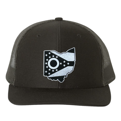 Ohio State Flag Custom Patch Hat