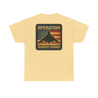 Vintage-Inspired Graphic Tee for Adventure Lovers, Operation Midnight Hammer T-Shirt, Casual Unisex Top, Perfect Gift for Explorers, [...]