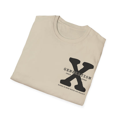 Generation X Softstyle T-Shirt Front and Back Print