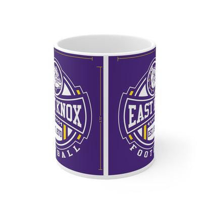 East Knox Football Ceramic Mug 11oz