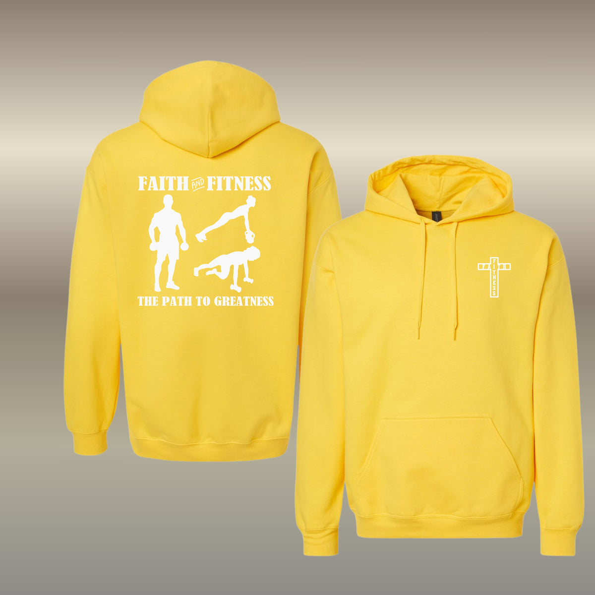 Faith and Fitness - Midweight Softstyle Hoodie Gildan SF500