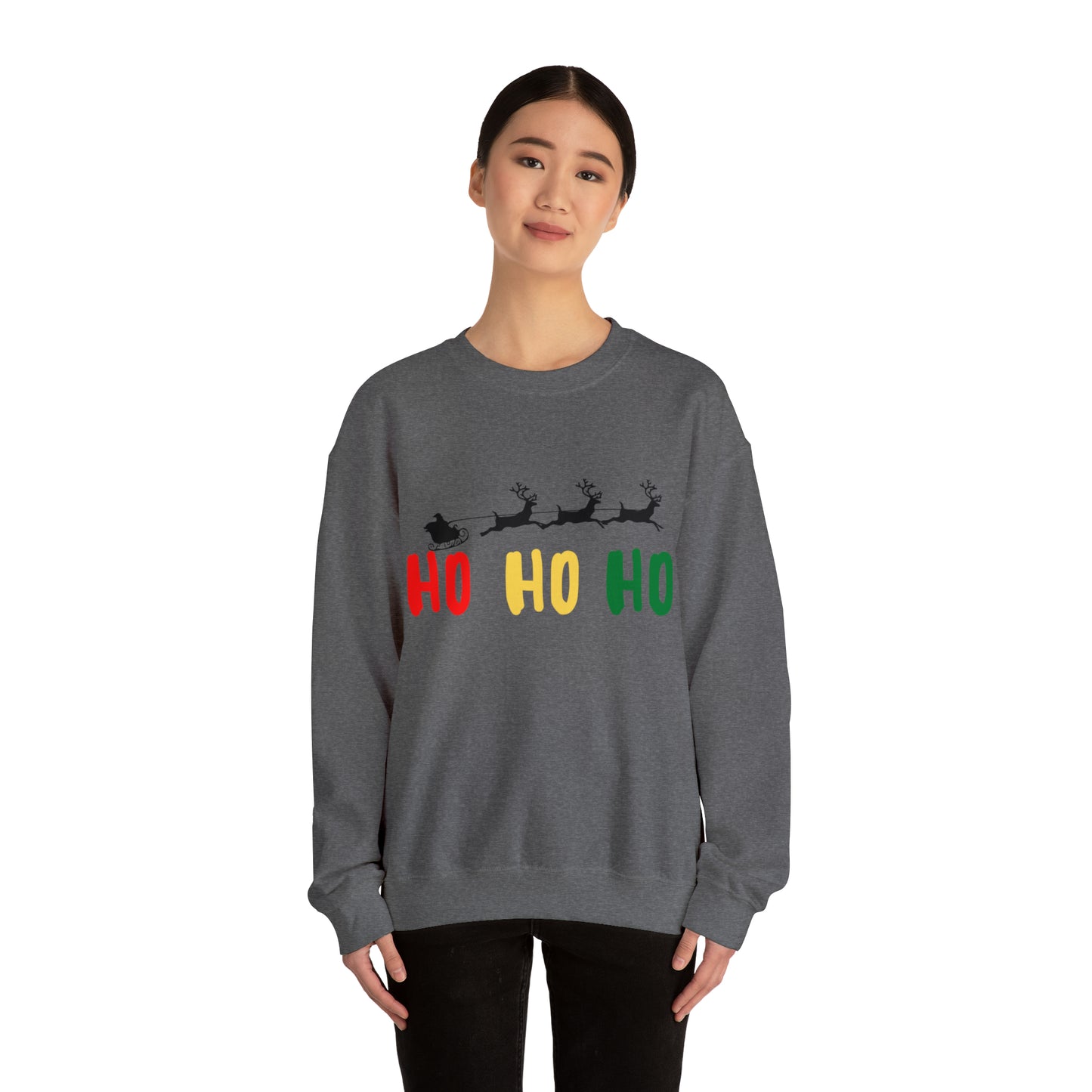 Ho Ho Ho Christmas Crewneck Sweatshirt