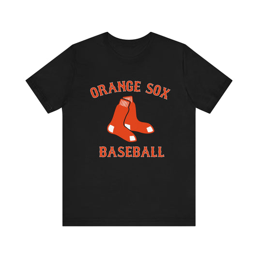 Orange Sox Short Sleeve Tee