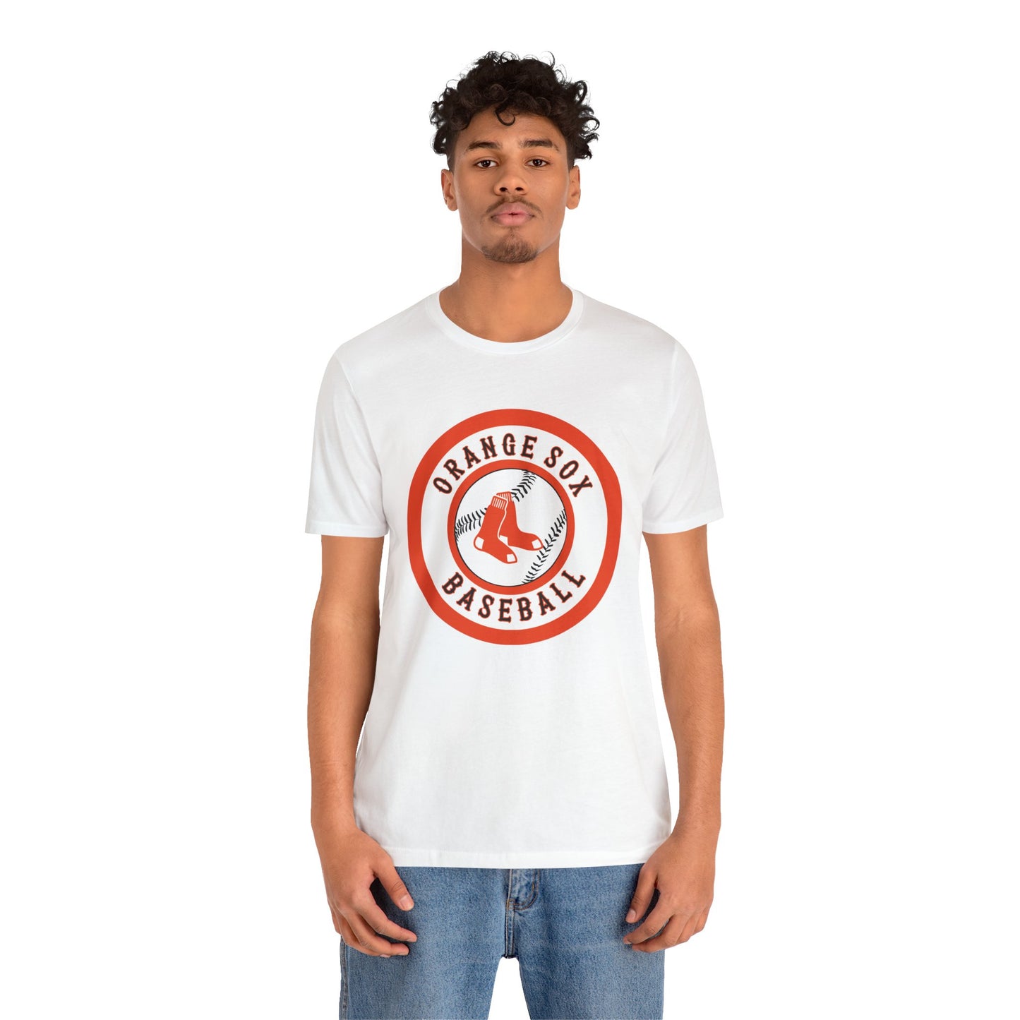 Orange Sox Short Sleeve Tee