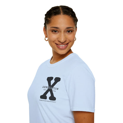 Generation X Softstyle T-Shirt Front and Back Print