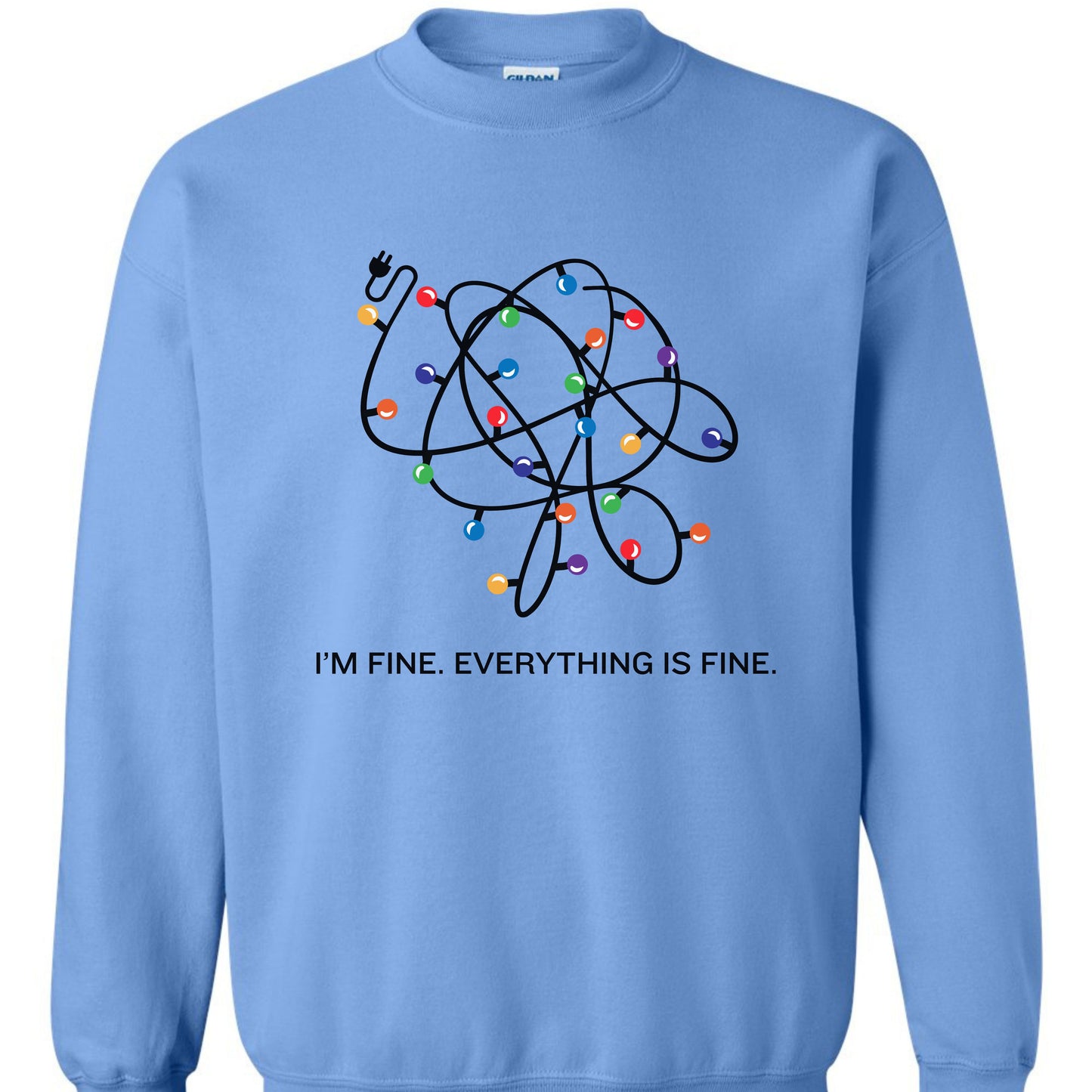 I'm fine, everything is fine Christmas Sweater