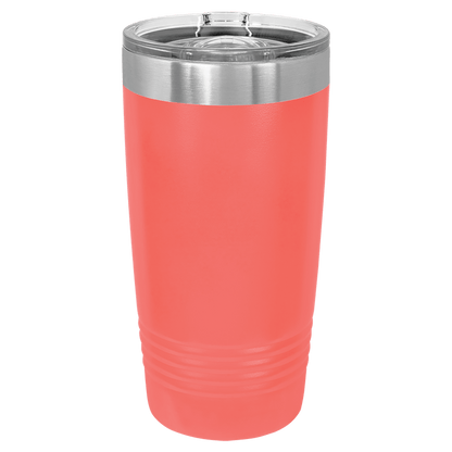 Personalized 20oz Tumbler, ADD YOUR LOGO, Powder Coated, Laser Corporate Gift, Engraved Cup, Branded, Bulk Tumblers, Wholesale Tumblers