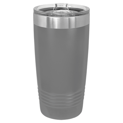 Personalized 20oz Tumbler, ADD YOUR LOGO, Powder Coated, Laser Corporate Gift, Engraved Cup, Branded, Bulk Tumblers, Wholesale Tumblers