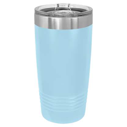 Personalized 20oz Tumbler, ADD YOUR LOGO, Powder Coated, Laser Corporate Gift, Engraved Cup, Branded, Bulk Tumblers, Wholesale Tumblers