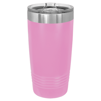 Personalized 20oz Tumbler, ADD YOUR LOGO, Powder Coated, Laser Corporate Gift, Engraved Cup, Branded, Bulk Tumblers, Wholesale Tumblers