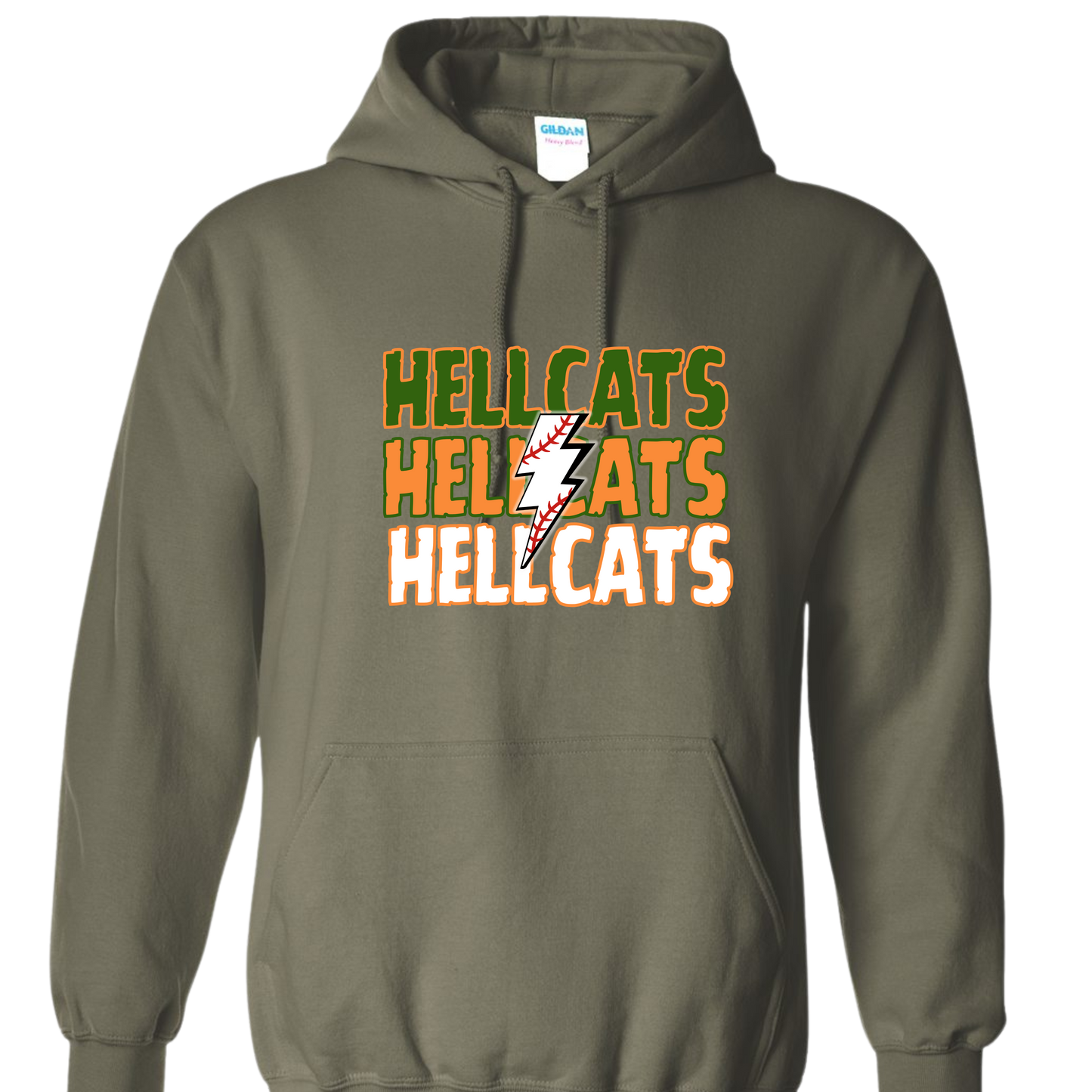 Hellcats Gildan 18500 Cotton Hoodie