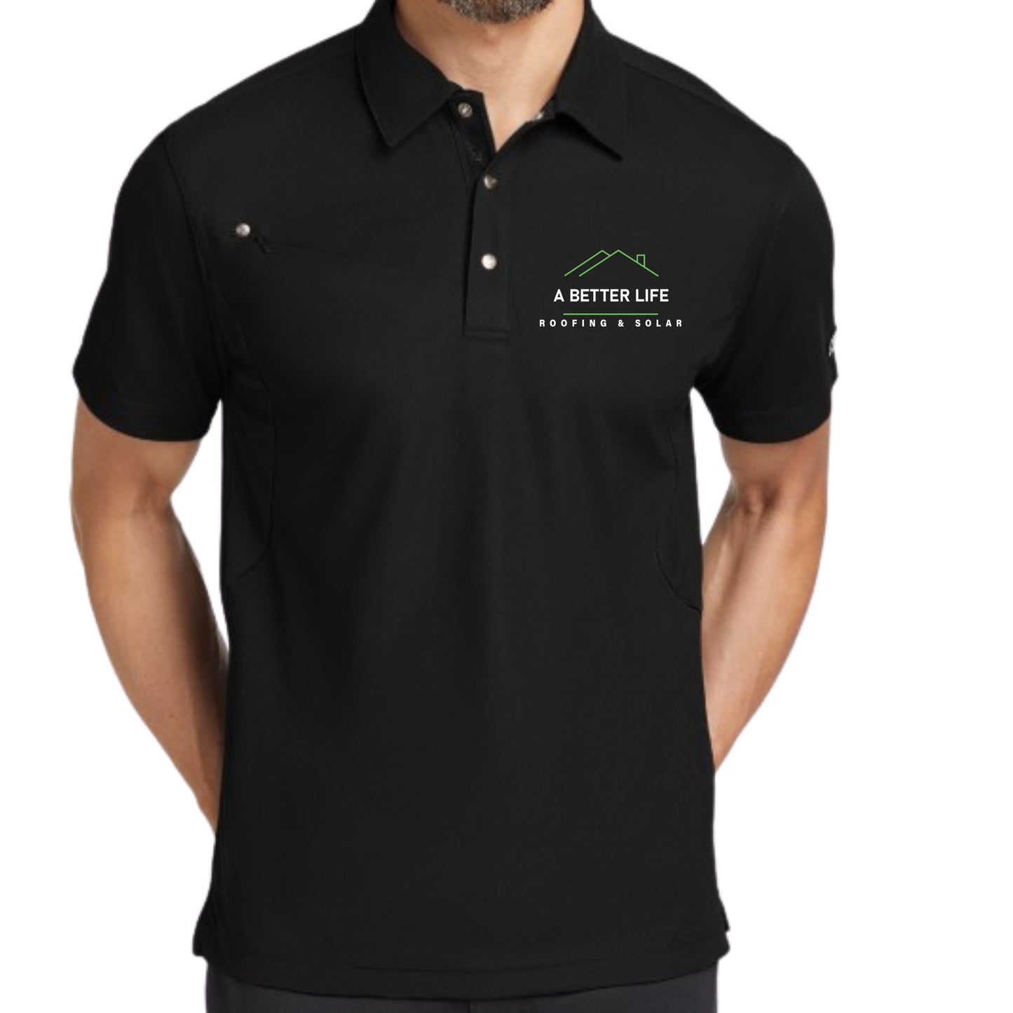 A Better Life Roofing & Solar Unisex Polo Shirt for Active Lifestyle, Perfect for Sports, Casual Wear, Golf, Outdoor Events & Team Apparel
