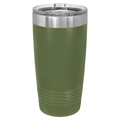 Personalized 20oz Tumbler, ADD YOUR LOGO, Powder Coated, Laser Corporate Gift, Engraved Cup, Branded, Bulk Tumblers, Wholesale Tumblers