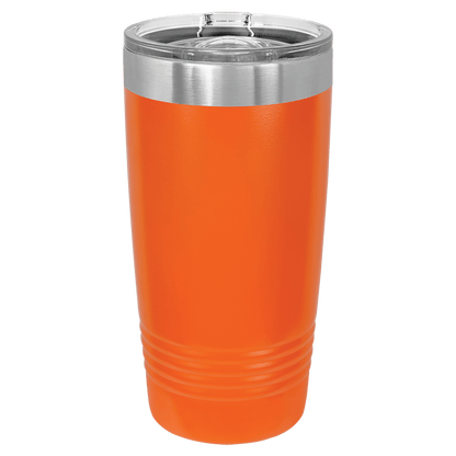 Personalized 20oz Tumbler, ADD YOUR LOGO, Powder Coated, Laser Corporate Gift, Engraved Cup, Branded, Bulk Tumblers, Wholesale Tumblers