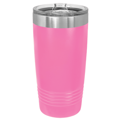 Personalized 20oz Tumbler, ADD YOUR LOGO, Powder Coated, Laser Corporate Gift, Engraved Cup, Branded, Bulk Tumblers, Wholesale Tumblers