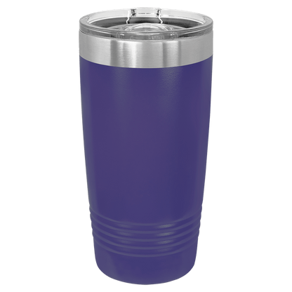 Personalized 20oz Tumbler, ADD YOUR LOGO, Powder Coated, Laser Corporate Gift, Engraved Cup, Branded, Bulk Tumblers, Wholesale Tumblers