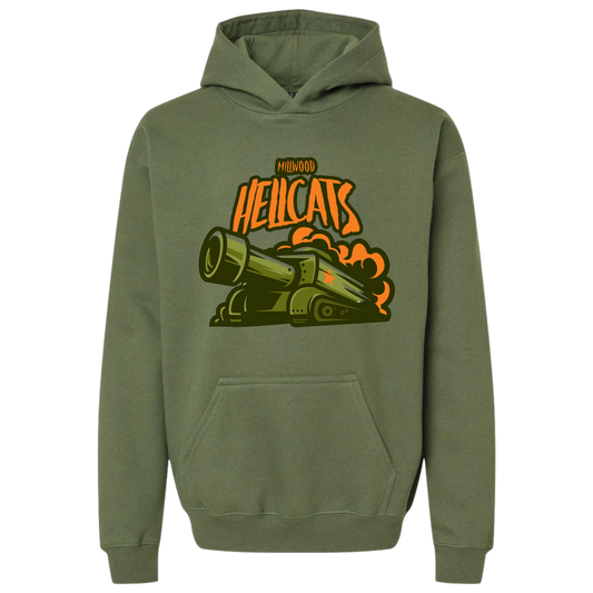 Millwood Hellcats Baseball Soft Style Hoodie YOUTH SIZES