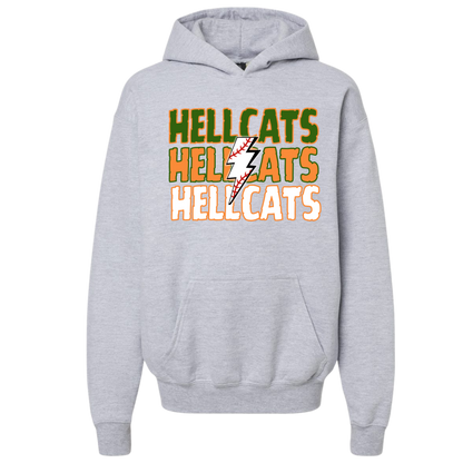 Millwood Hellcats Baseball Soft Style Hoodie YOUTH SIZES