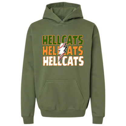 Millwood Hellcats Baseball Soft Style Hoodie YOUTH SIZES