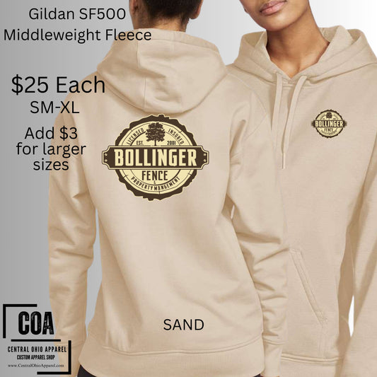 Bollinger Fence SF500 Fleece Hoodie