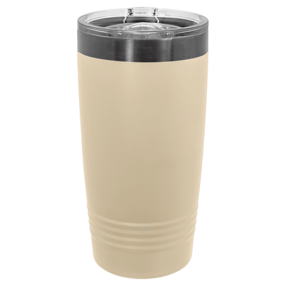 Personalized 20oz Tumbler, ADD YOUR LOGO, Powder Coated, Laser Corporate Gift, Engraved Cup, Branded, Bulk Tumblers, Wholesale Tumblers