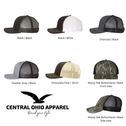 Rubbed and Pulled Pork Leatherette Patch Hat