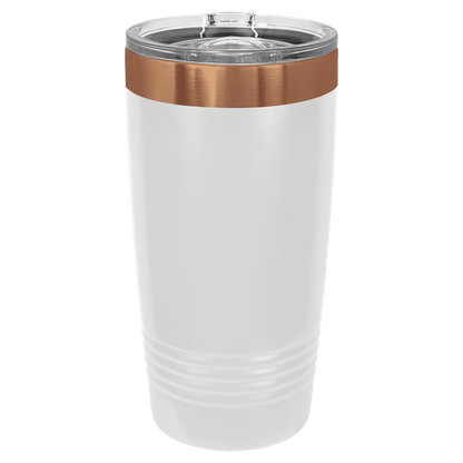Personalized 20oz Tumbler, ADD YOUR LOGO, Powder Coated, Laser Corporate Gift, Engraved Cup, Branded, Bulk Tumblers, Wholesale Tumblers