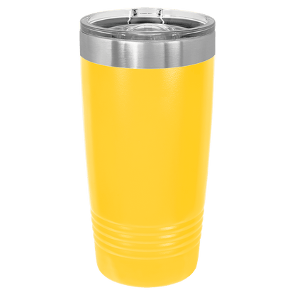 Personalized 20oz Tumbler, ADD YOUR LOGO, Powder Coated, Laser Corporate Gift, Engraved Cup, Branded, Bulk Tumblers, Wholesale Tumblers