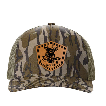 Bad Day to be a Spike Camo Hunting Hat | Richardson 112 SnapBack FREE SHIPPING