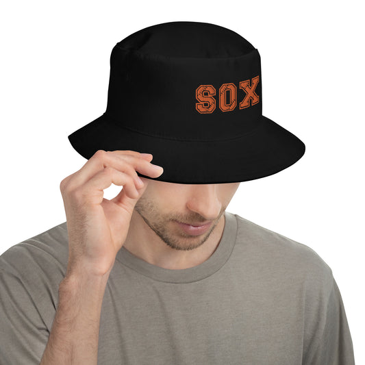 Orange Sox Embroidered Bucket Hat