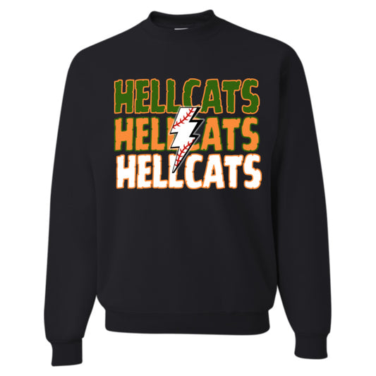 Millwood Hellcats Baseball Soft Style Crewneck ADULT