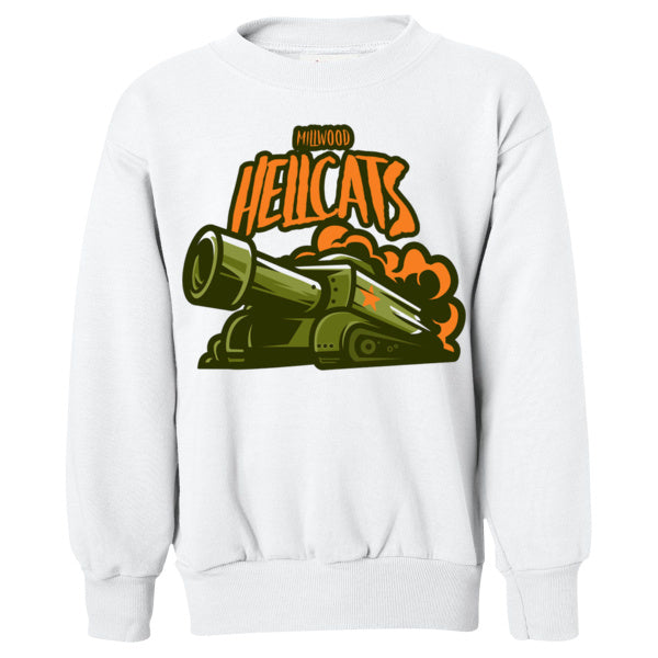 Millwood Hellcats Baseball Soft Style Crewneck YOUTH SIZES