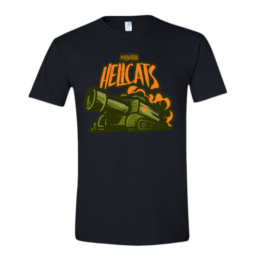 Millwood Hellcats Baseball Soft Style T-Shirt ADULT SIZES