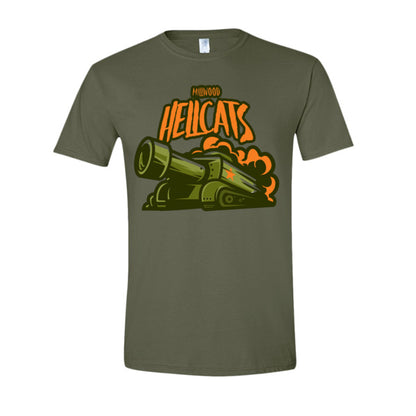 Millwood Hellcats Baseball Soft Style T-Shirt ADULT SIZES