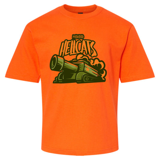 Millwood Hellcats Baseball Soft Style T-Shirt YOUTH SIZES